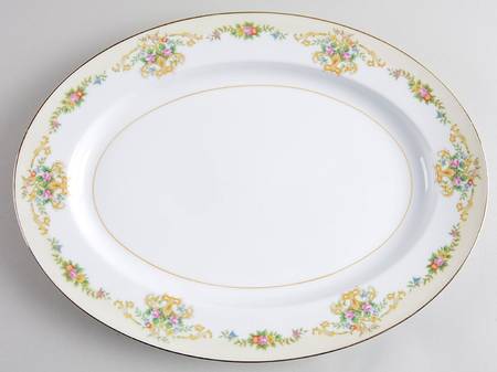 Mystery #180 13" Oval Serving Platter