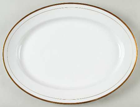 Mystery #181 16" Oval Serving Platter