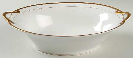 Mystery #181 10" Oval Vegetable Bowl
