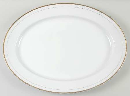 Mystery #181 17" Oval Serving Platter
