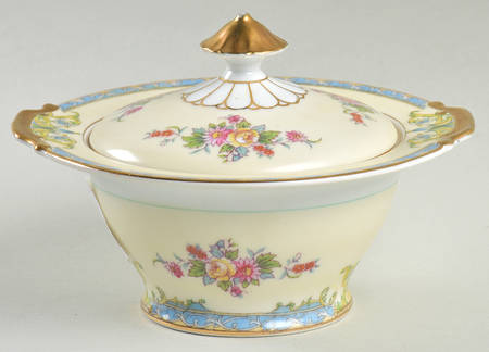 Mystery #183 Sugar Bowl & Lid