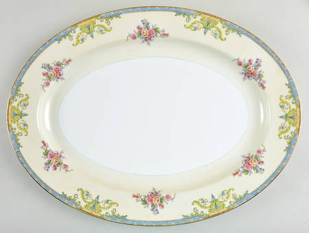 Mystery #183 16" Oval Serving Platter