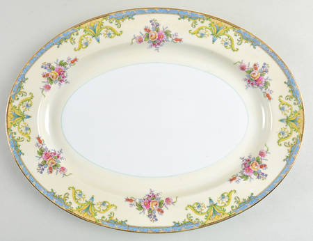 Mystery #183 13" Oval Serving Platter