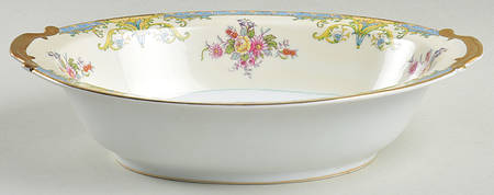 Mystery #183 10" Oval Vegetable Bowl