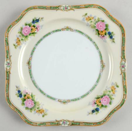 Mystery #186 Square Salad Plate