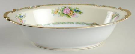 Mystery #186 10" Oval Vegetable Bowl