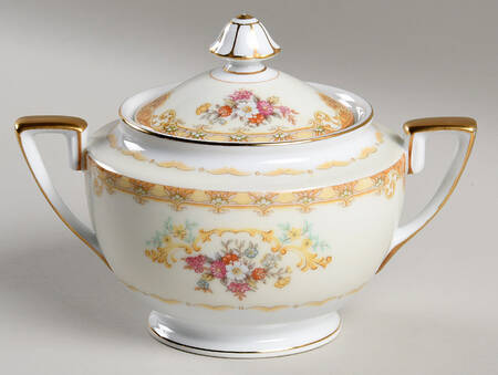Mystery #190 Sugar Bowl & Lid