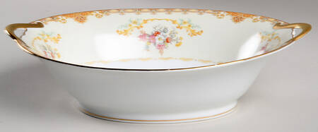 Mystery #190 10" Oval Vegetable Bowl
