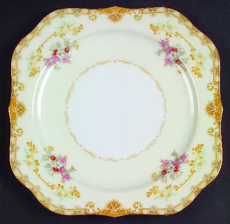 Mystery #190 Square Salad Plate