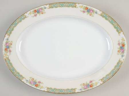Mystery #191 11" Oval Serving Platter