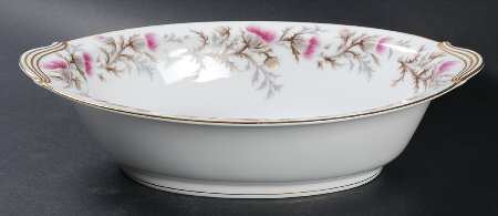 Mystery #192 10" Oval Vegetable Bowl