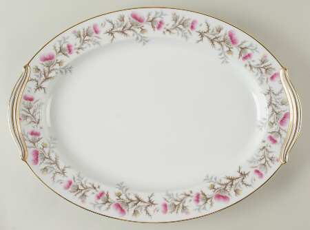 Mystery #192 16" Oval Serving Platter