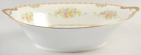 Mystery #193 10" Oval Vegetable Bowl
