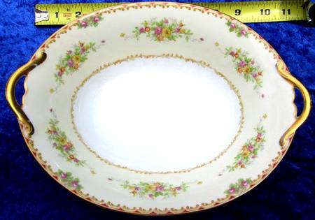 Mystery #193 12" Oval Serving Platter