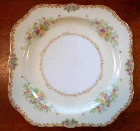 Mystery #193 Square Salad Plate