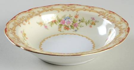 Mystery #195 Rim Fruit/Dessert (Sauce) Bowl