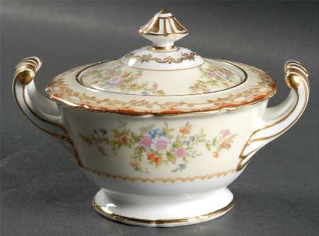 Mystery #195 Sugar Bowl & Lid