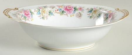 Mystery #196 10" Round Vegetable Bowl