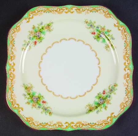 Mystery #197 Square Salad Plate