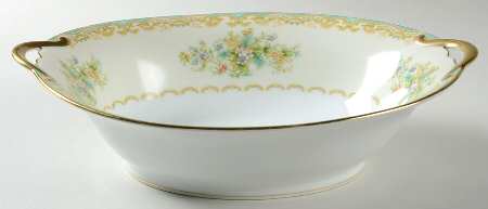 Mystery #197 10" Oval Vegetable Bowl