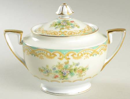 Mystery #197 Sugar Bowl & Lid