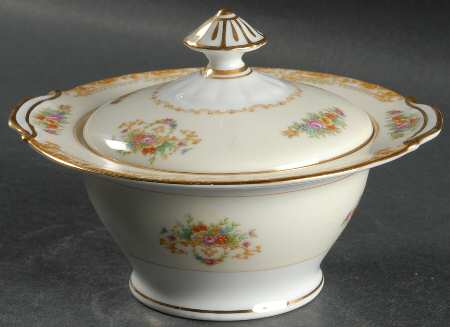 Mystery #198 Sugar Bowl & Lid