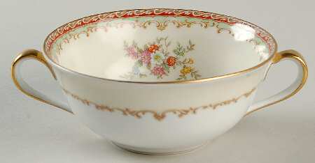 Mystery #20 Flat Cream Soup Bowl