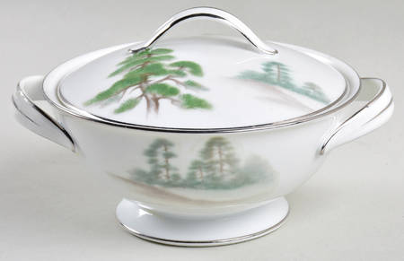 Mystery #202 Sugar Bowl & Lid