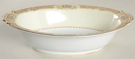 Mystery #203 10" Oval Vegetable Bowl