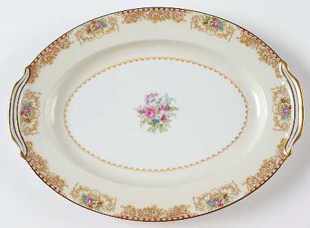 Mystery #203 11" Oval Serving Platter