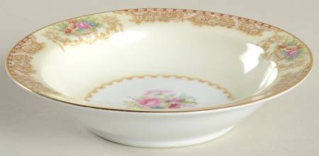 Mystery #203 Rim Fruit/Dessert (Sauce) Bowl
