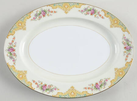 Mystery #207g 11" Oval Serving Platter