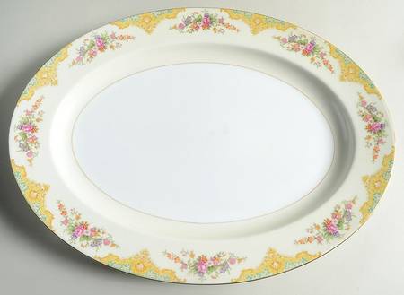 Mystery #207g 16" Oval Serving Platter