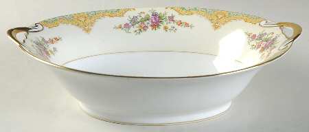 Mystery #207g 10" Oval Vegetable Bowl