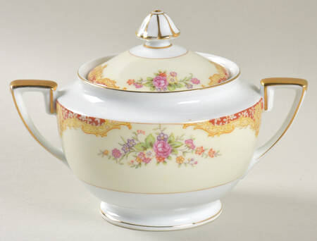 Mystery #207r Sugar Bowl & Lid