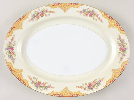 Mystery #207r 13" Oval Serving Platter