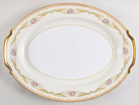 Mystery #214 16" Oval Serving Platter