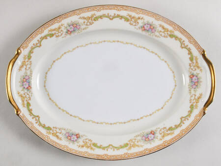 Mystery #214 11" Oval Serving Platter