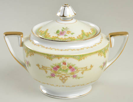 Mystery #215 Sugar Bowl & Lid