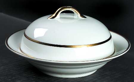Mystery #228 Round Covered Butter