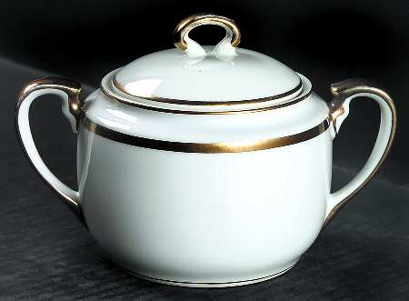 Mystery #228 Sugar Bowl & Lid