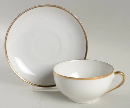 Mystery #228 Flat Cup & Saucer Set