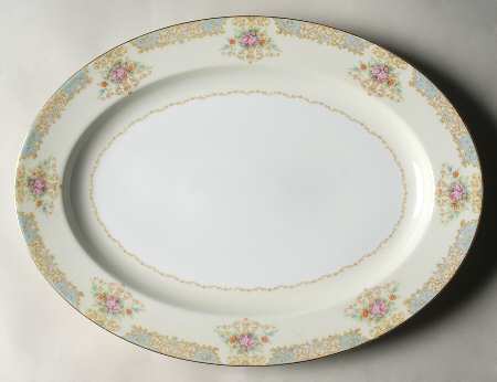 Mystery #234 16" Oval Serving Platter