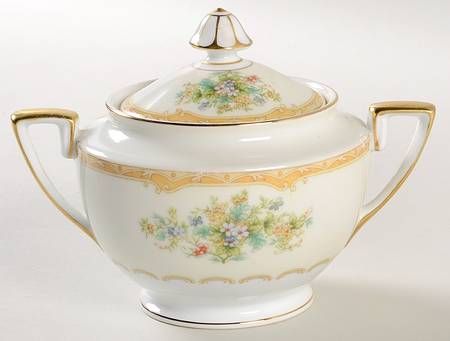 Mystery #25 Sugar Bowl & Lid