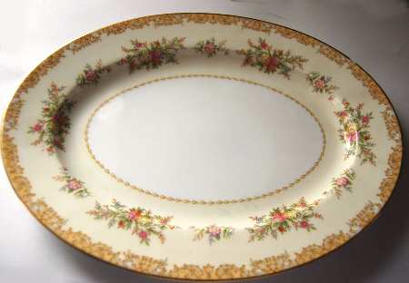 Mystery #33 16" Oval Serving Platter