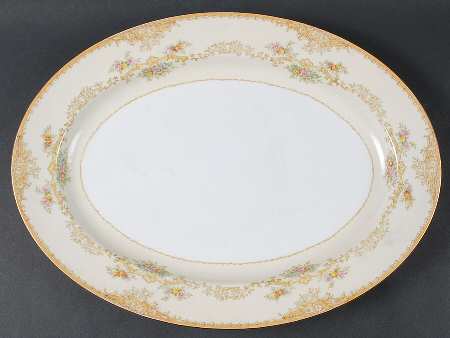 Mystery #35 16" Oval Serving Platter