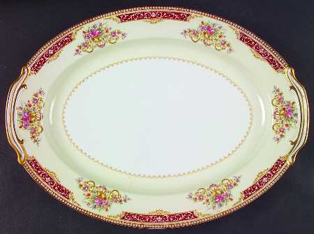 Mystery #36 13" Oval Serving Platter