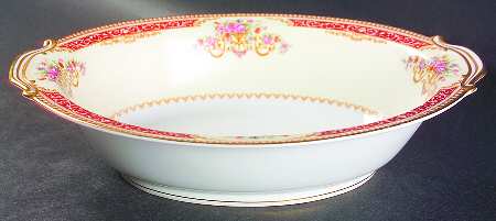 Mystery #36 10" Oval Vegetable Bowl