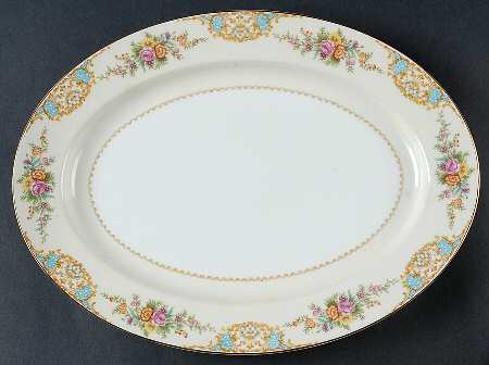 Mystery #37 13" Oval Serving Platter