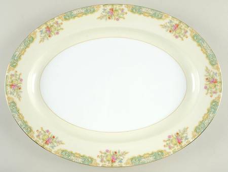 Mystery #39 16" Oval Serving Platter